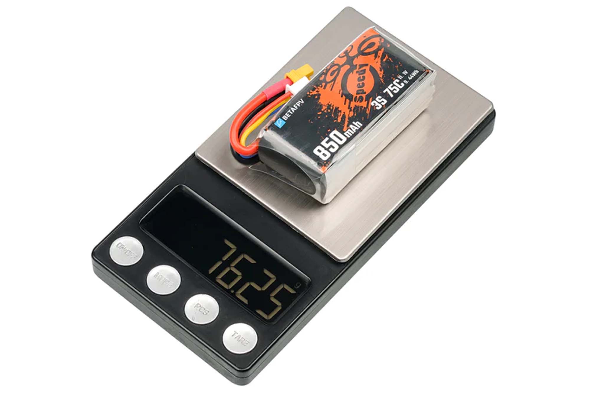 BetaFPV 850mAh 3S/4S 75C Lipo Battery (2PCS) - BAT-BF-01-05