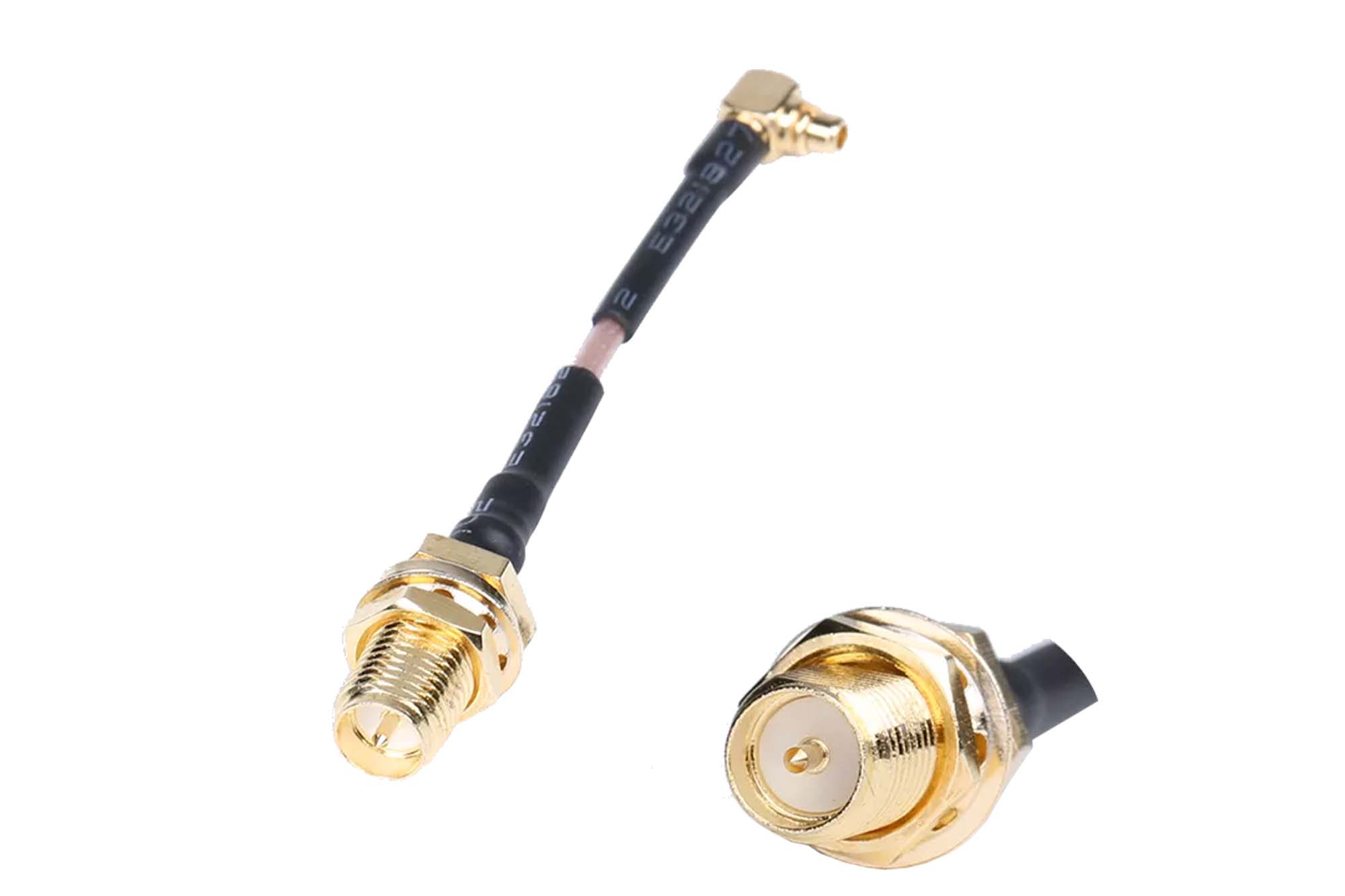 iFlight 90° MMCX to RP-SMA F Adapter Cable - 1 Pair - IF-B-03-02