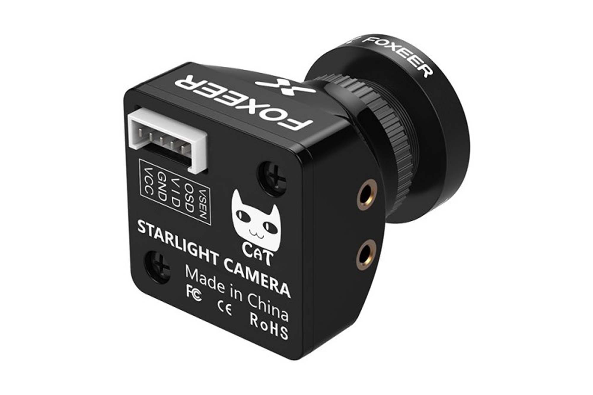 Foxeer Mini Cat 3 1200TVL 0.00001Lux StarLight FPV Camera - FX-A-02-10