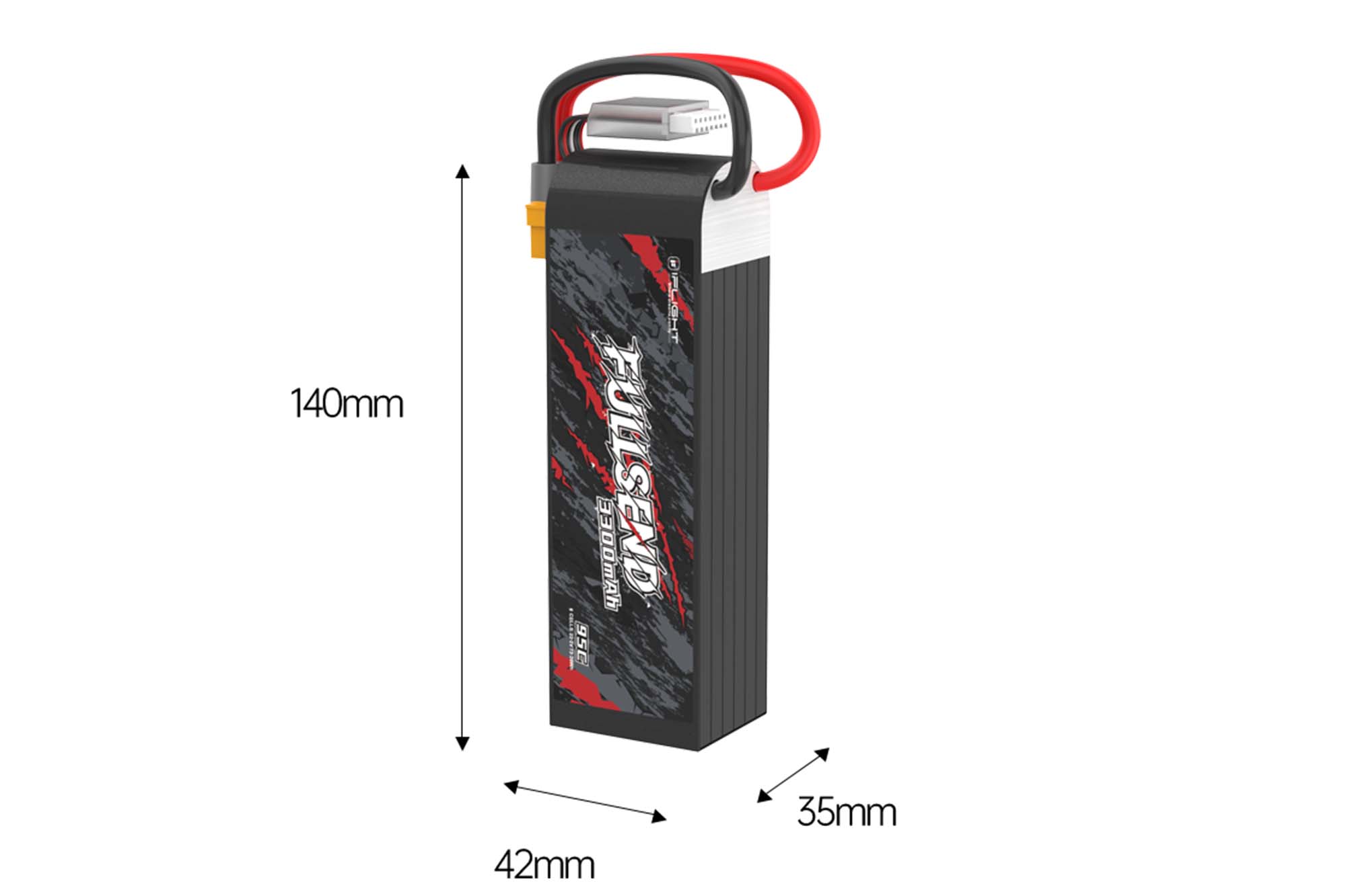 iFlight Fullsend 6S 3300mAh 95C Battery - BAT-IF-01-07
