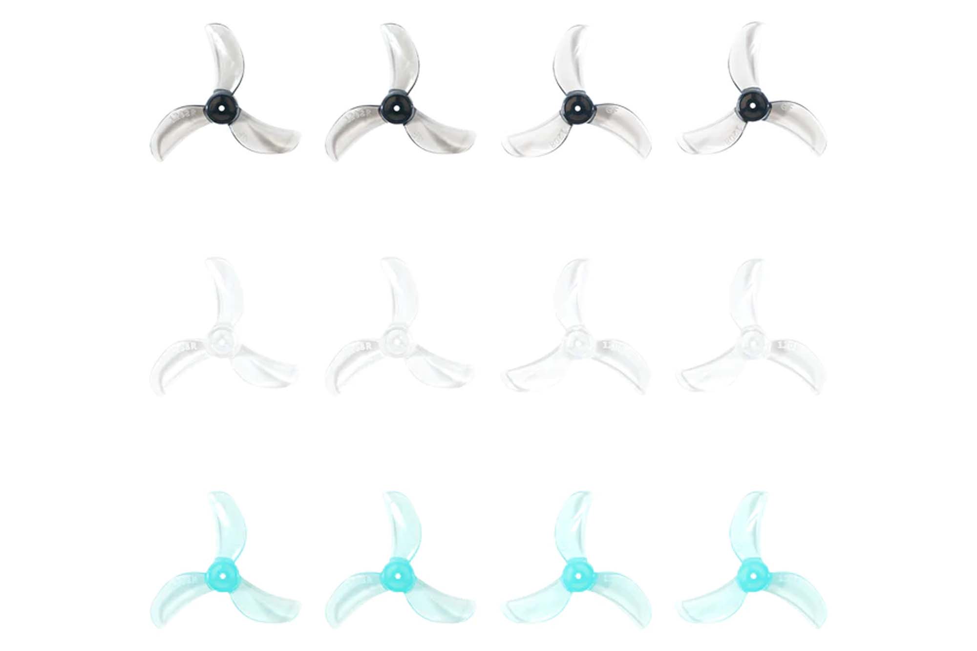 BetaFPV Gemfan 1208 3-blade Propellers(1.0mm Shaft) - BF-A-03-02