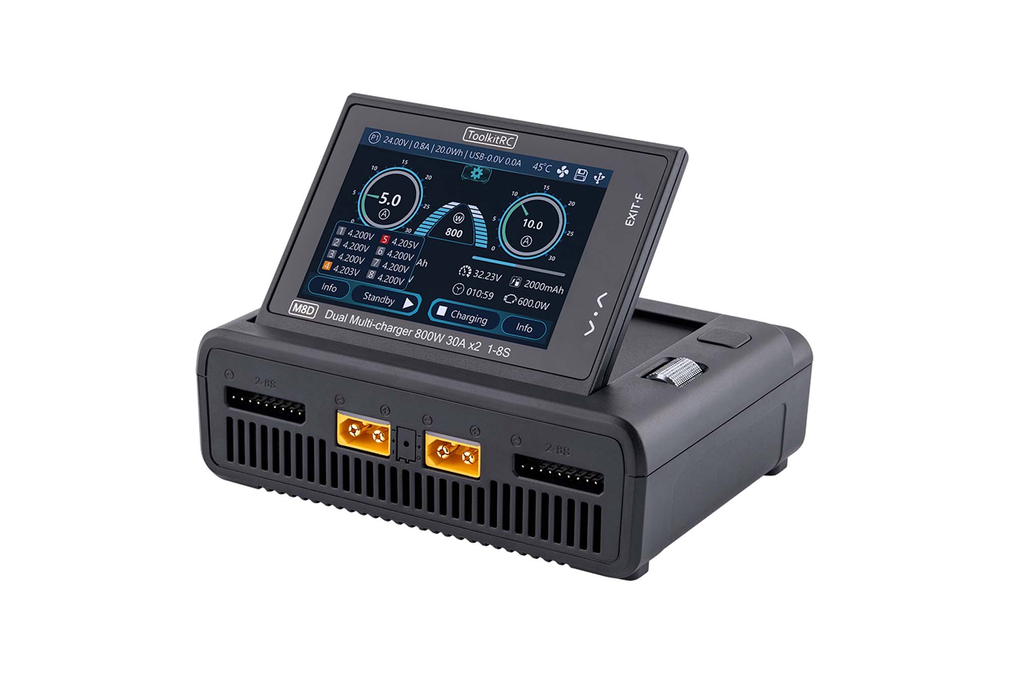 ToolkitRC M8D Touch Charger - TRC-B-BOTTOM