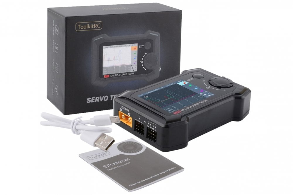ToolKitRC  ST8 Advanced Servo tester - TRC-B-01-01