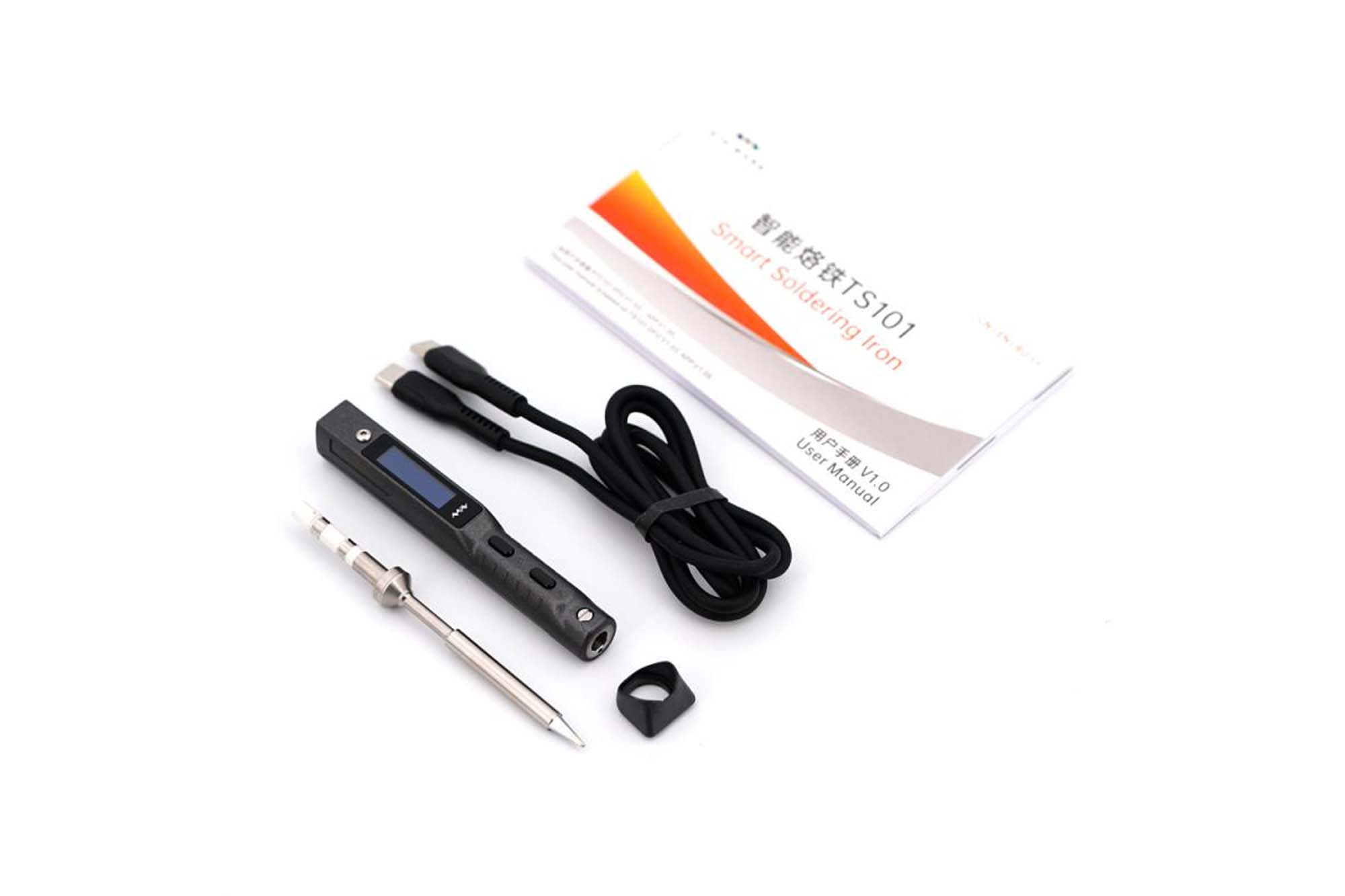 TBS TS101 Soldering Iron Gray - TBS-DA-TOP-01-02