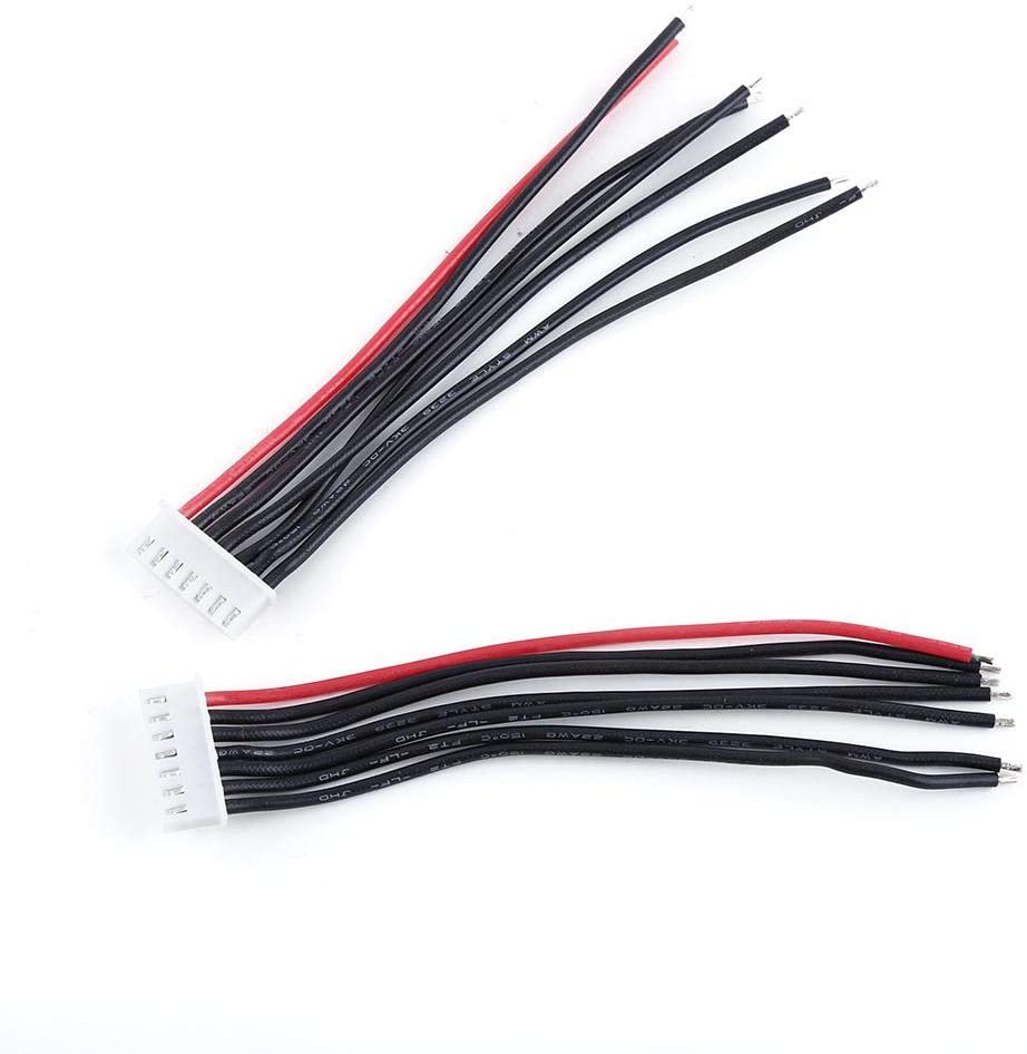 JST XH Balance Charging Cable (3S/4S/6S) 22AWG 10cm (5pcs)