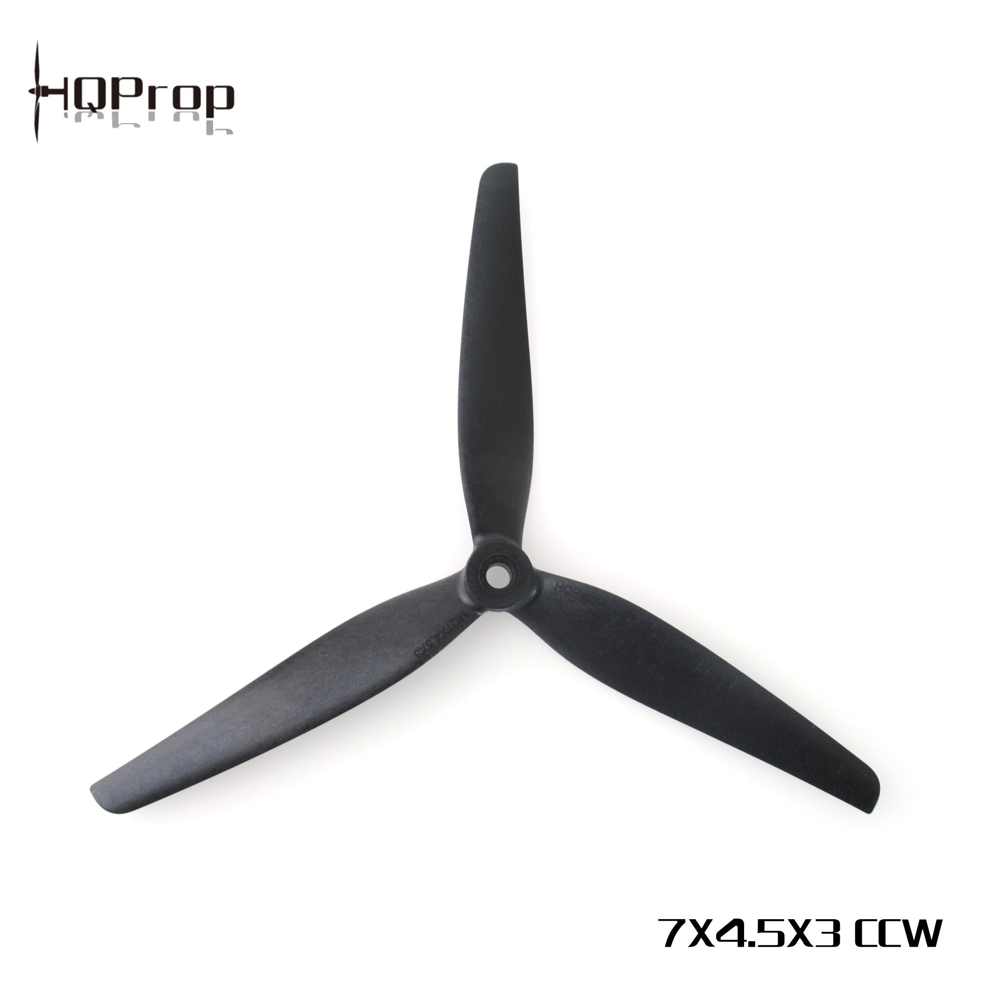 HQProp MacroQuad Prop 7X4.5X3R (CCW) Black-Glass Fiber Nylon 1 - HQProp - Drone Authority