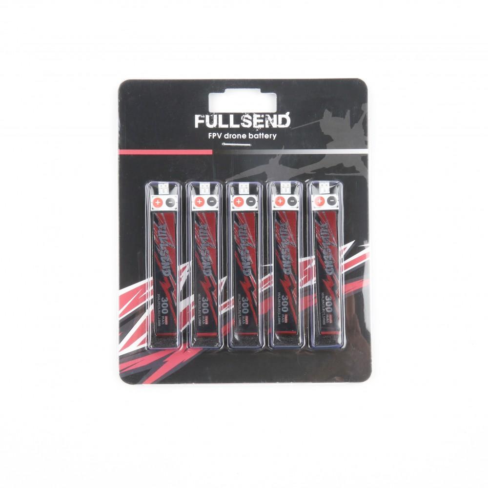 iFlight Fullsend 1S HV 300mAh 40C Lipo Battery PH2.0 (5pcs/pack) 7 - iFlight - Drone Authority