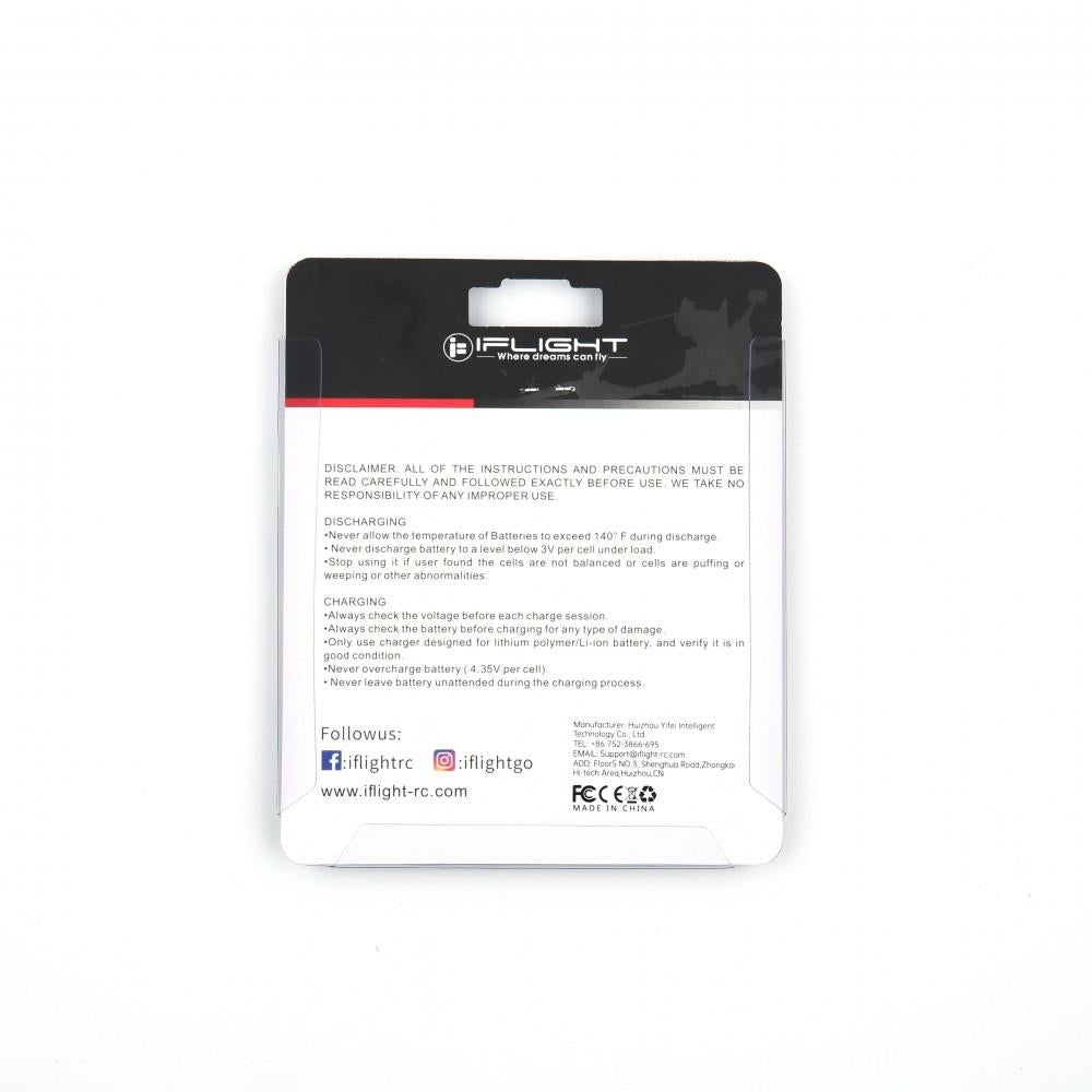 iFlight Fullsend 1S HV 300mAh 40C Lipo Battery PH2.0 (5pcs/pack) 8 - iFlight - Drone Authority