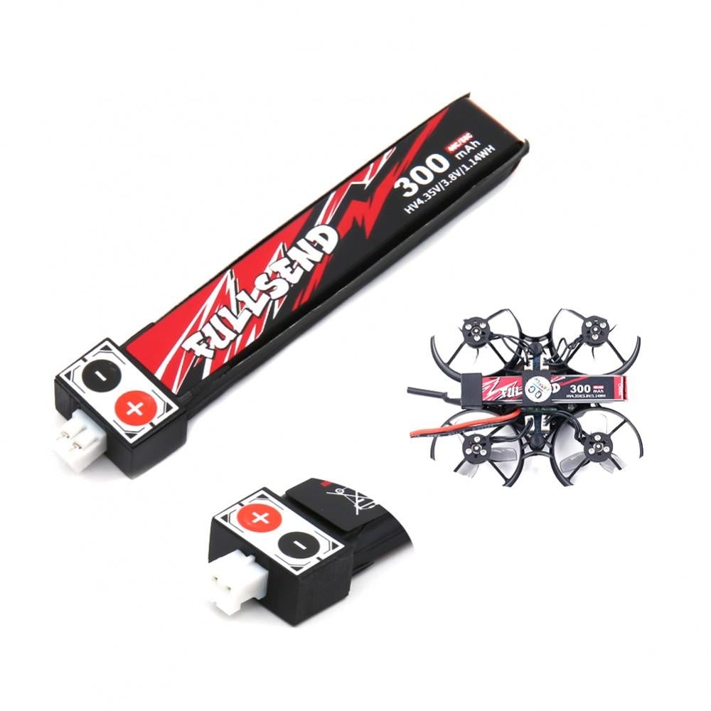 iFlight Fullsend 1S HV 300mAh 40C Lipo Battery PH2.0 (5pcs/pack) 5 - iFlight - Drone Authority