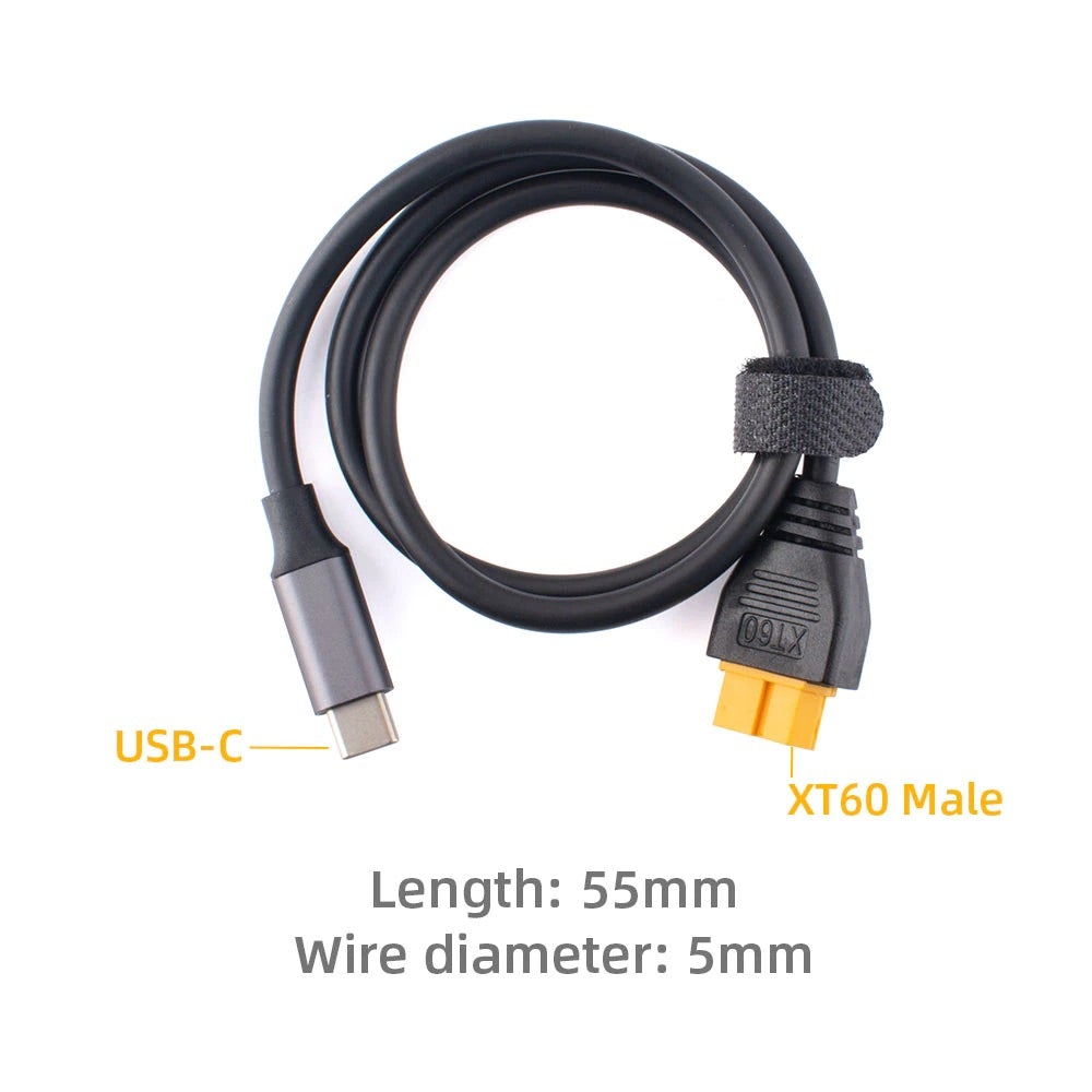 ToolkitRC SC100 USB-C to XT60 Adapter cable 4 - ToolkitRC - Drone Authority