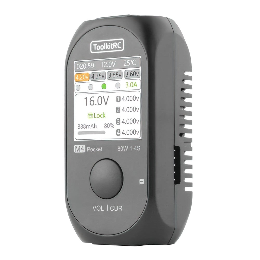 ToolkitRC M4 Pocket Charger - 80W XT60/XT30 - TRC-A-02-02