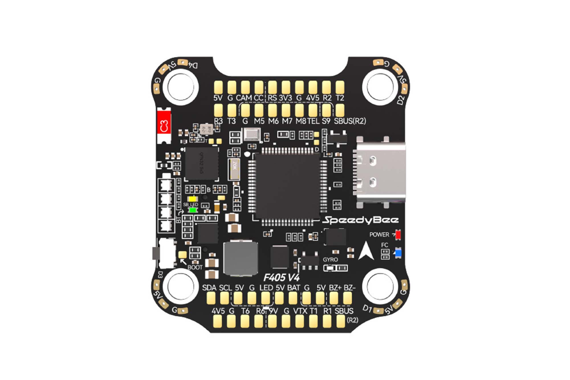 SpeedyBee F405 V4 BLS 55A 30x30 FC&ESC Stack - SB-02-04