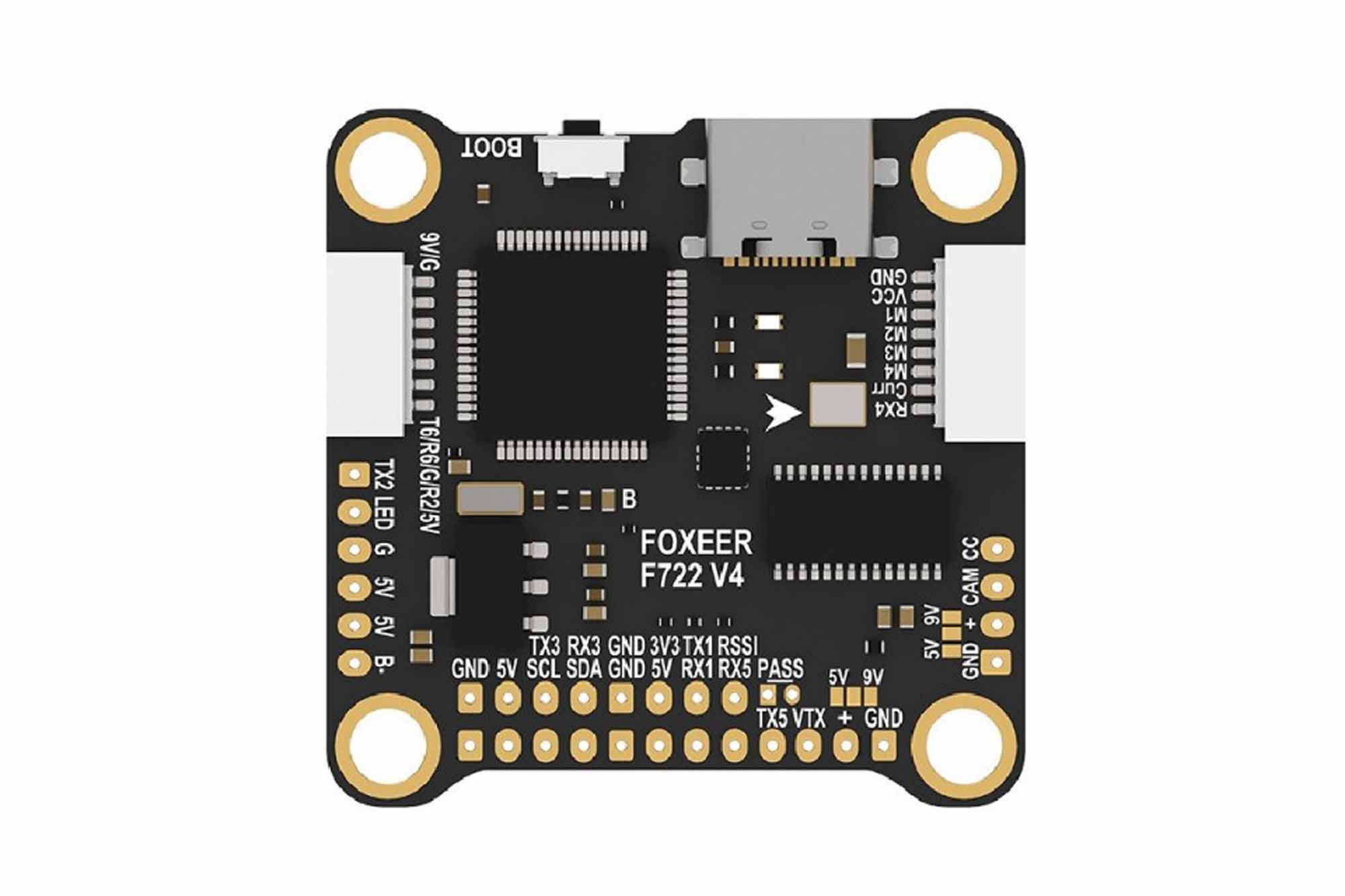 Foxeer F722 V4 Flight Controller X8 DJI Type-C