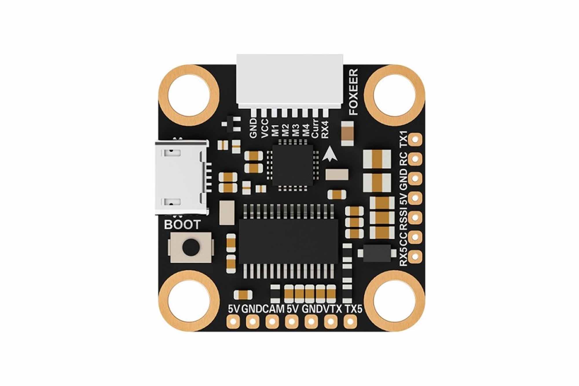 Foxeer F722 V4 Mini Flight Controller MPU6000 2-6s - FX-B-01-08