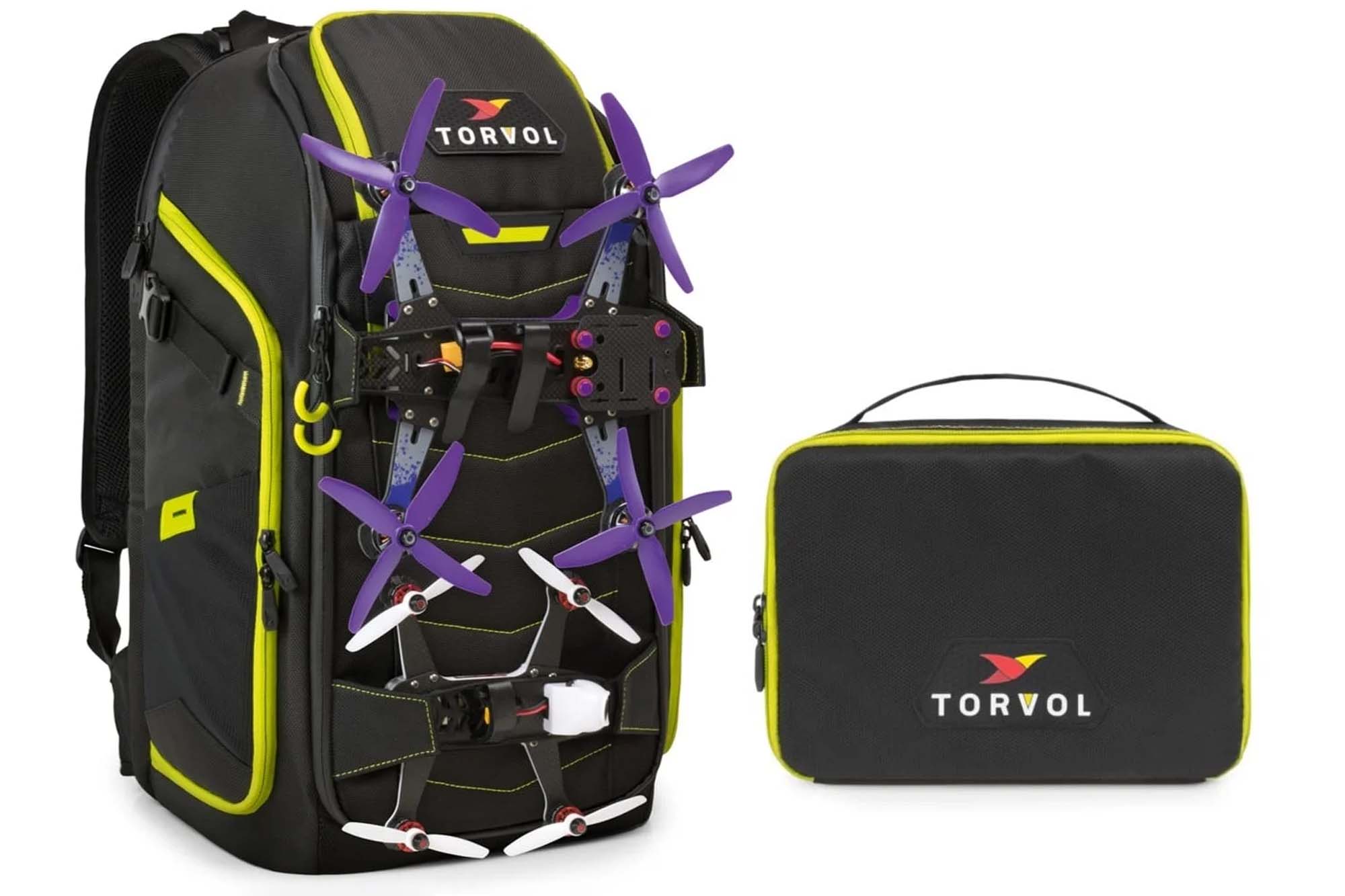 Torvol Quad PITSTOP Backpack Pro + Lipo Pouch Bundle