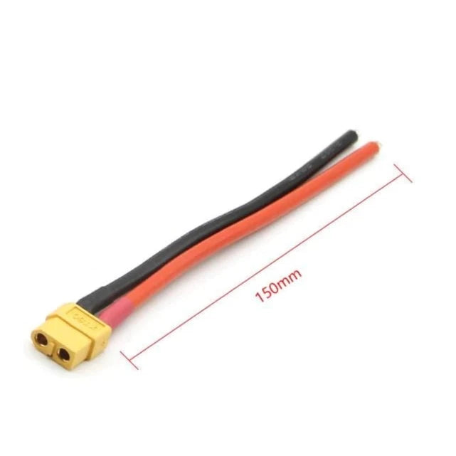 XT60 12 AWG 15cm wire and connector