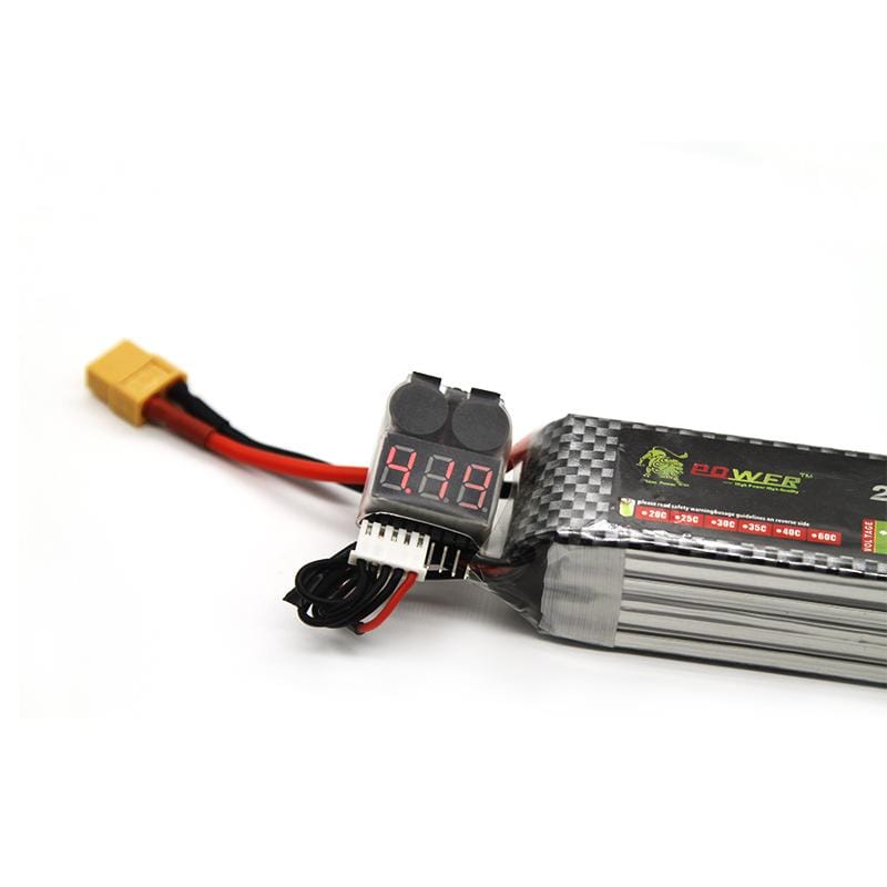 1-8S LiPo Battery Checker Voltage Monitor