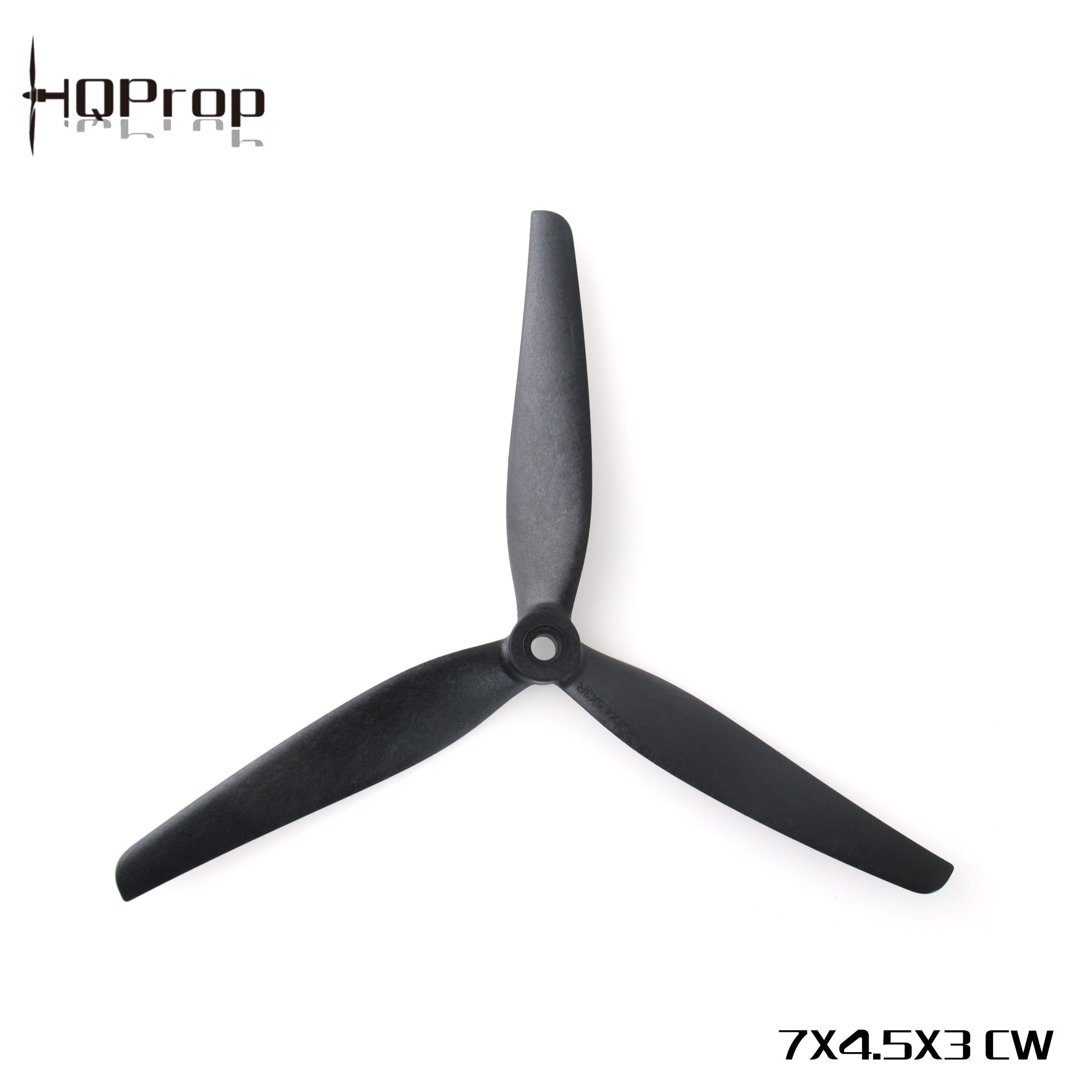 HQProp MacroQuad Prop 7X4.5X3R (CW) Black-Glass Fiber Nylon 1 - HQProp - Drone Authority