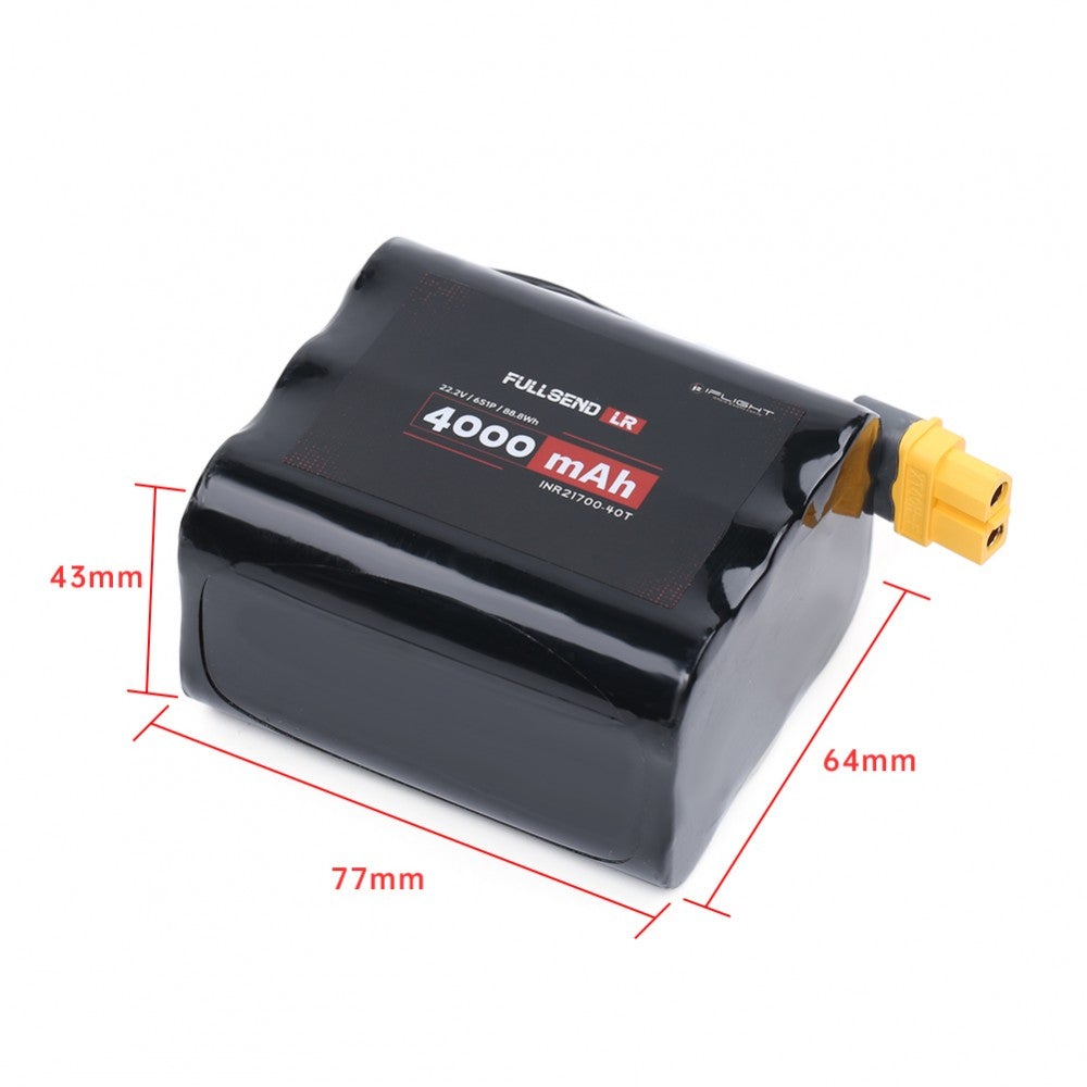 iFlight FULLSEND LR INR21700 6S 4000mAh Li-Ion Battery 4 - iFlight - Drone Authority