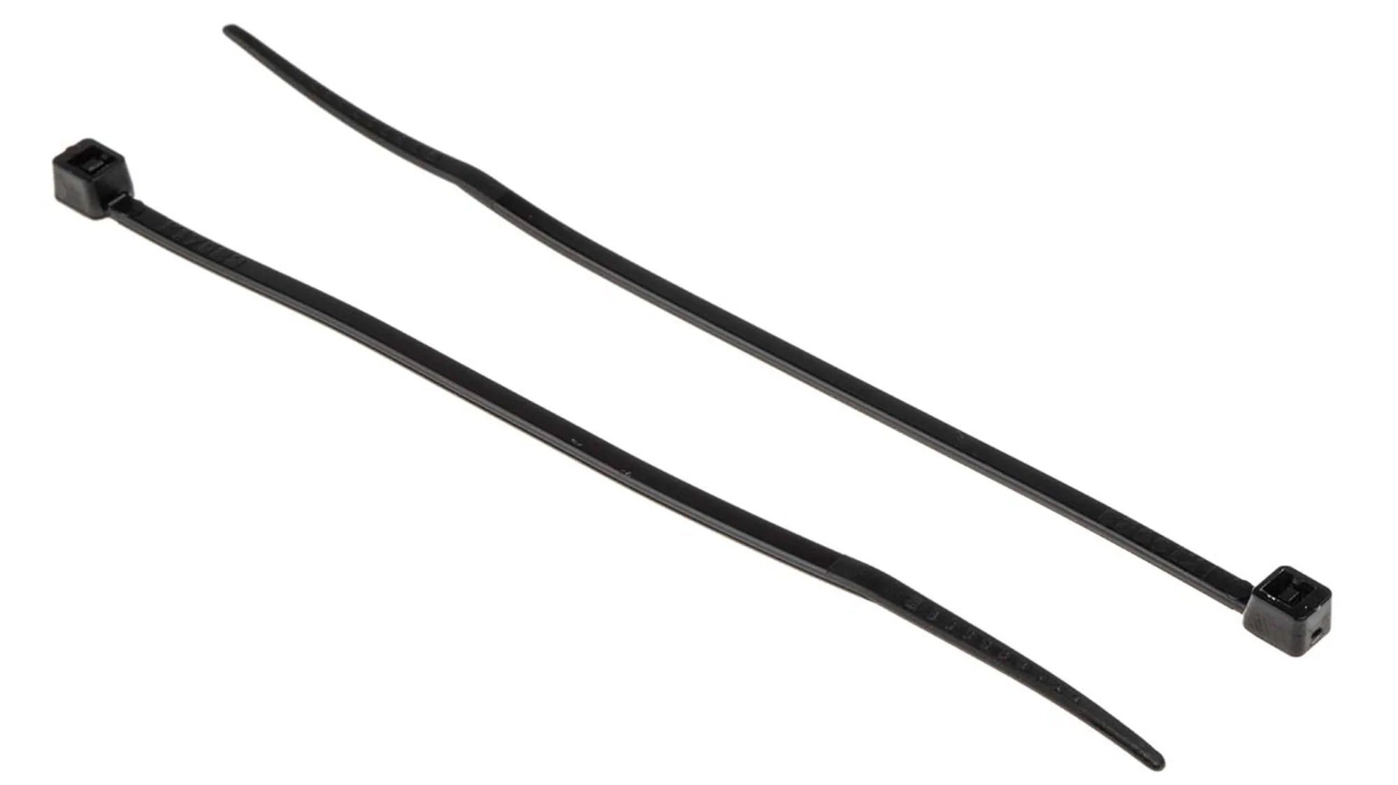 Nylon cable/zip tie wraps (Black/White) 1 - Drone Authority - Drone Authority