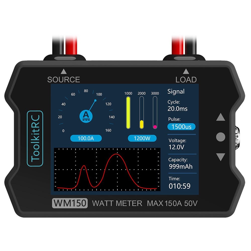 ToolkitRC WM150 Advanced Watt Meter 4 - ToolkitRC - Drone Authority