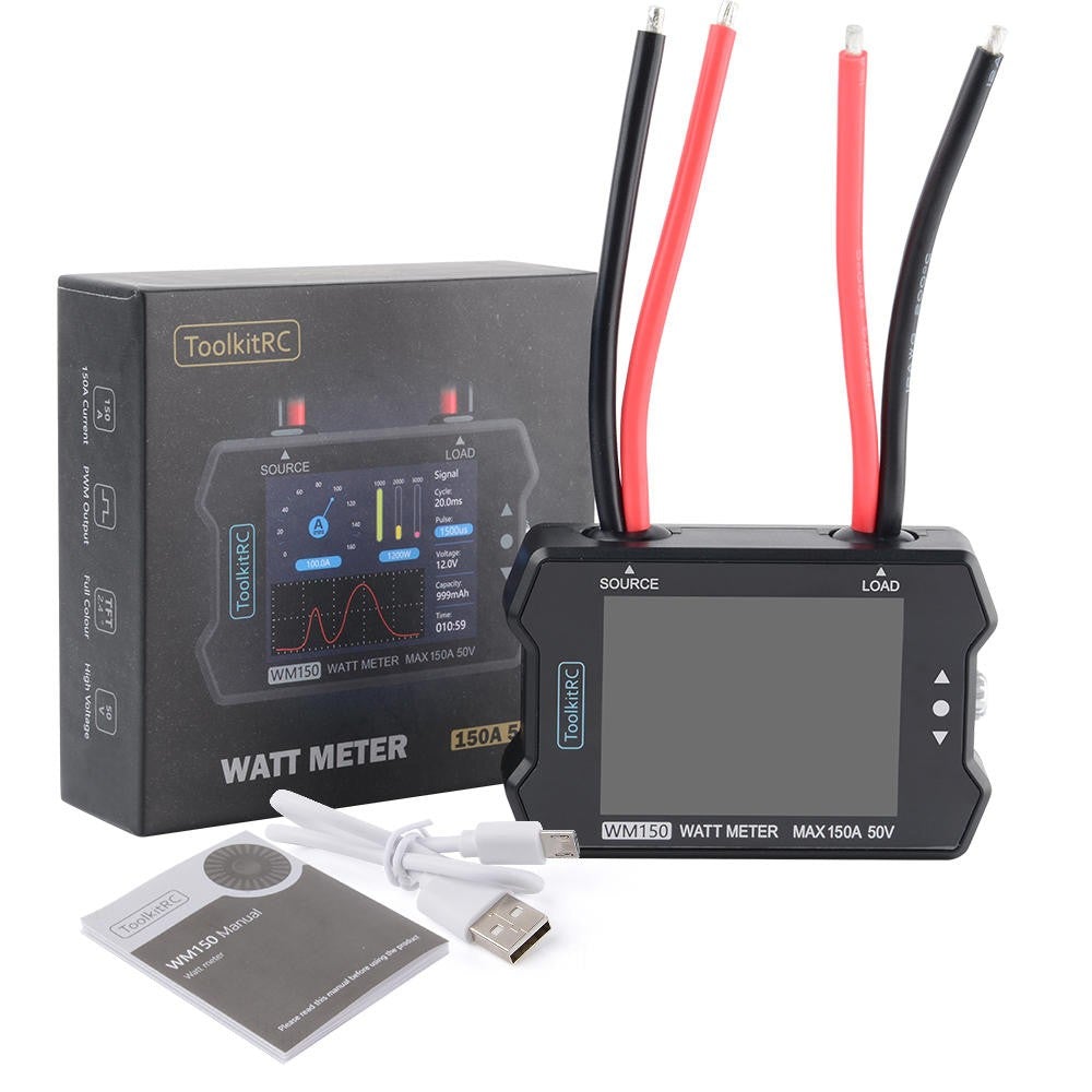 ToolkitRC WM150 Advanced Watt Meter 3 - ToolkitRC - Drone Authority