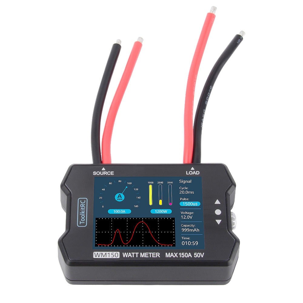 ToolkitRC WM150 Advanced Watt Meter 1 - ToolkitRC - Drone Authority